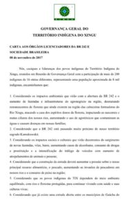 Dnit vem procedendo com os trâmites necessários para se chegar a um acordo e conseguir o consentimento acerca do traçado da rodovia BR-242.