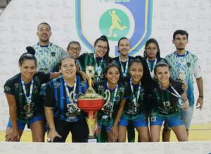 Equipe de Canarana/MT é vice-campeã da Liga Matogrossense de Futsal Feminino
