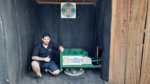 Um bar na cidade de Canarana resolveu investir na automatização da Bocha 48, um jogo tradicional gaúcho de equipes.